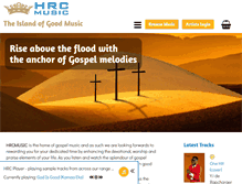 Tablet Screenshot of hrcmusic.com